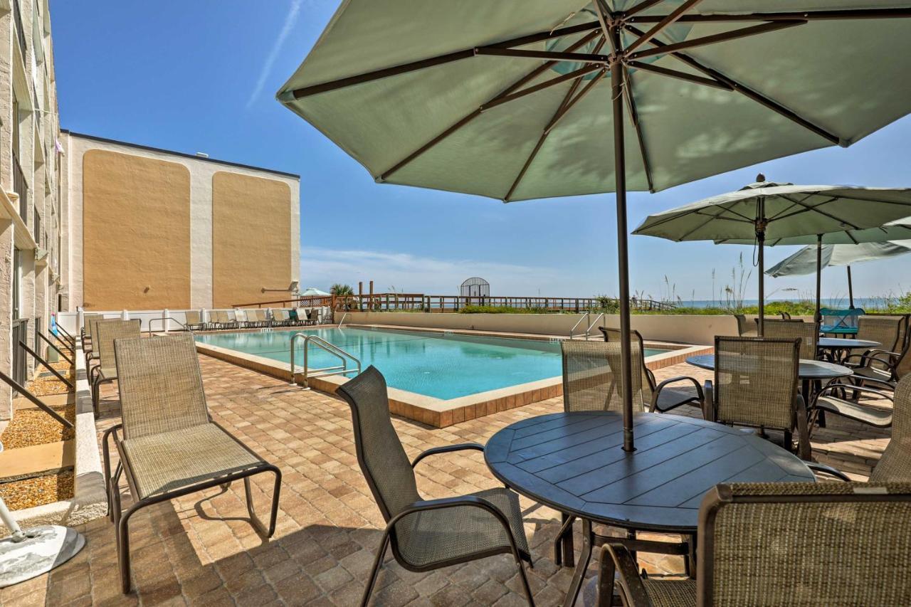 Oceanfront St Augustine Studio With Pool Access! St. Augustine Kültér fotó