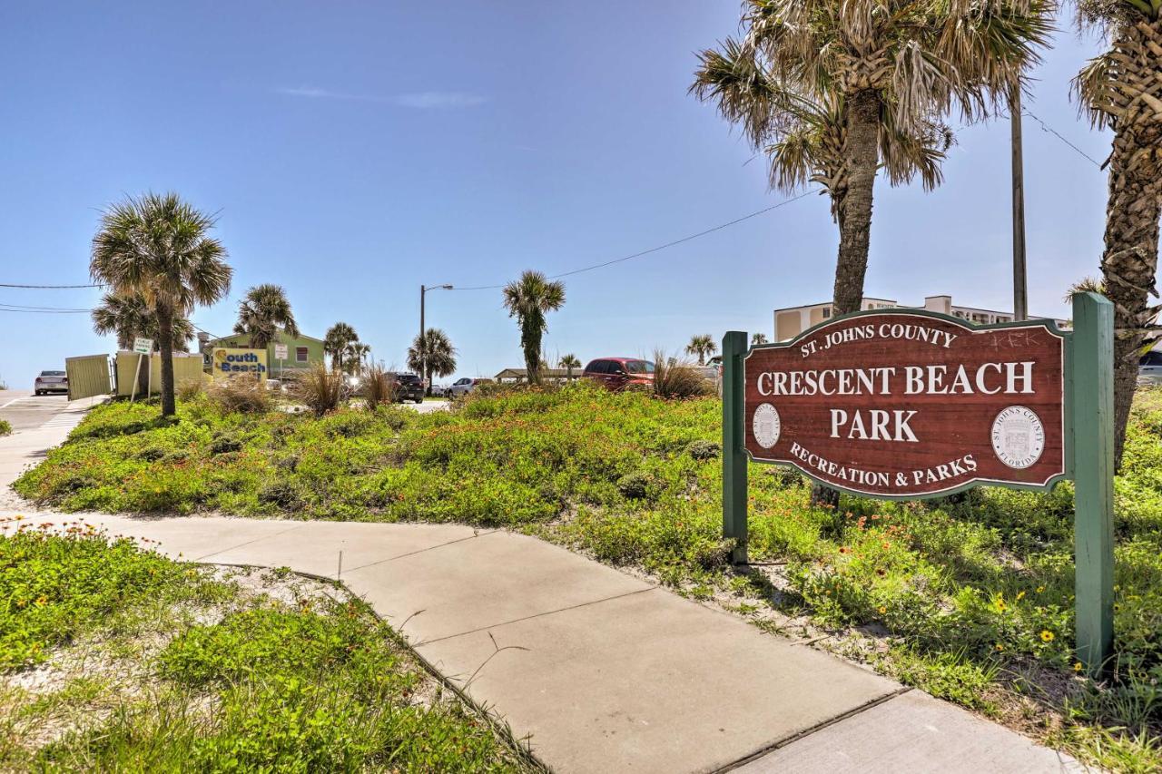 Oceanfront St Augustine Studio With Pool Access! St. Augustine Kültér fotó