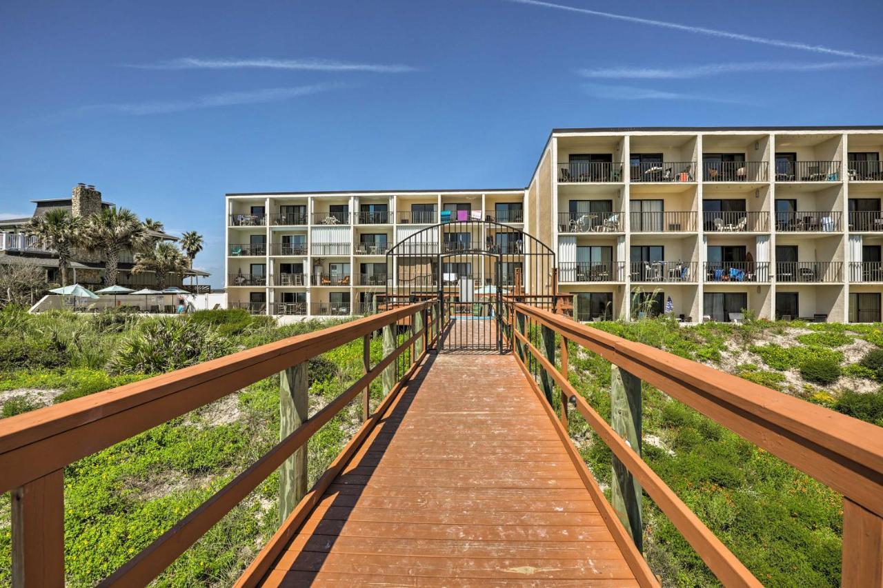 Oceanfront St Augustine Studio With Pool Access! St. Augustine Kültér fotó